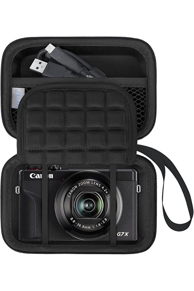 Camera Case for Canon PowerShot G7 X Mark III/PowerShot G7 X Mark II 4K Vlogging Camera, Point