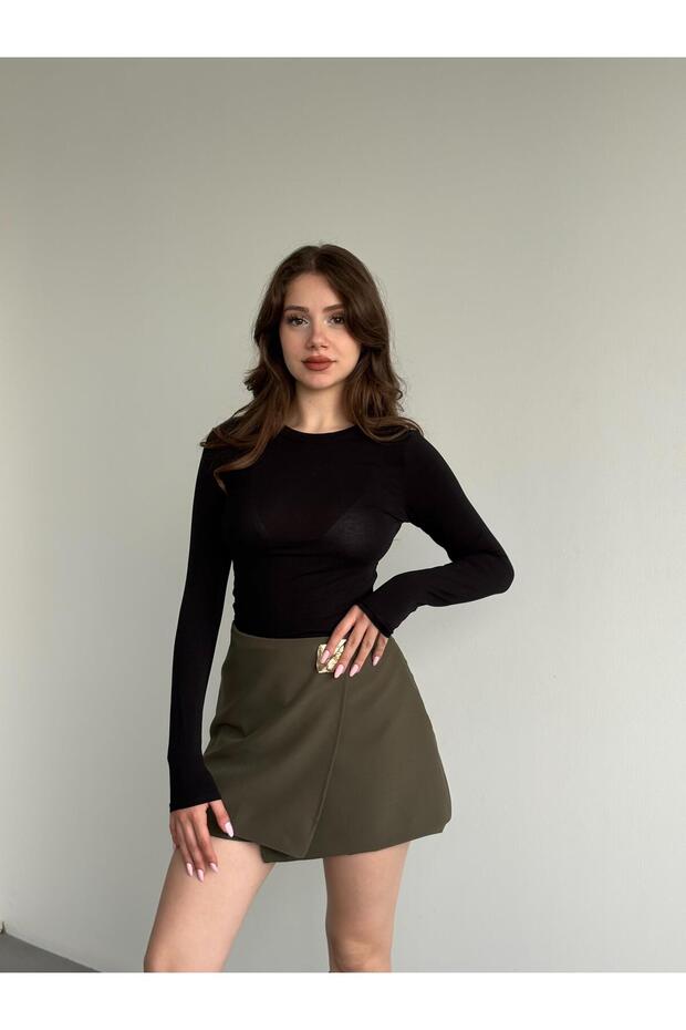 Muadil Premium Şort Etek - 3