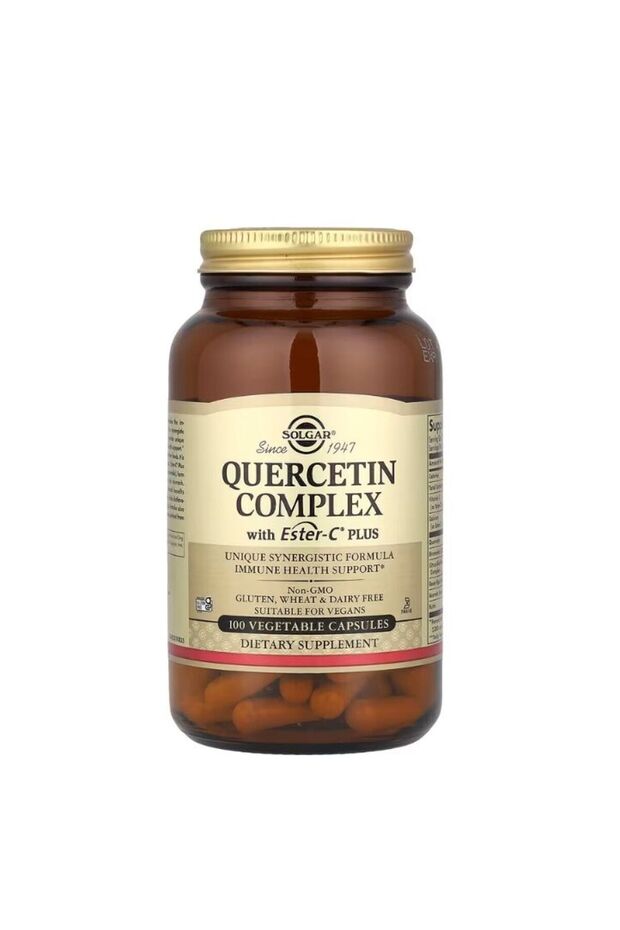 Quercetin Complex cu Ester-C Plus 100 capsule vegetale - - 1