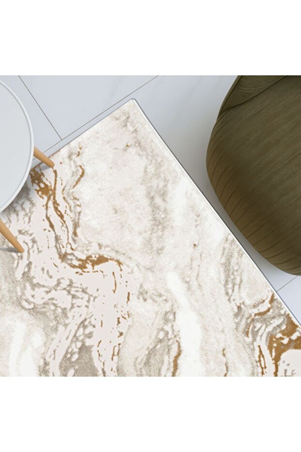 Urbana Modern Distressed Rug Area Rug Floor Covering 240x340cm-Beige 231200400477 - 1