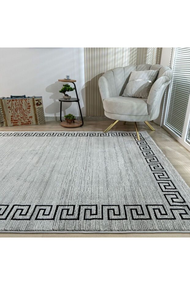 Harmony Contemporary Rug Area Rug Floor Covering 240x340cm-Grey 231200400459 - 7