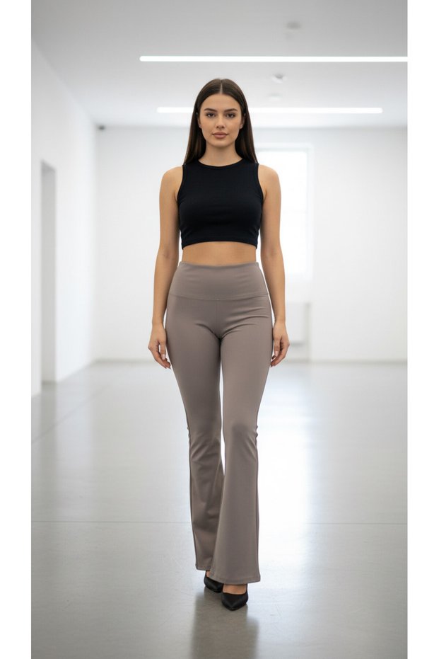 Flared Leggings Dive Fabric Leggings Yoga Leggings Sports Leggings Lycra Leggings High Waist Sports Leggings