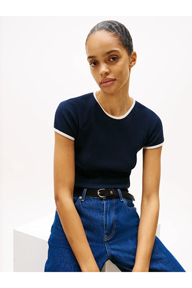 CONTRAST RINGER TEE, C1G - 3