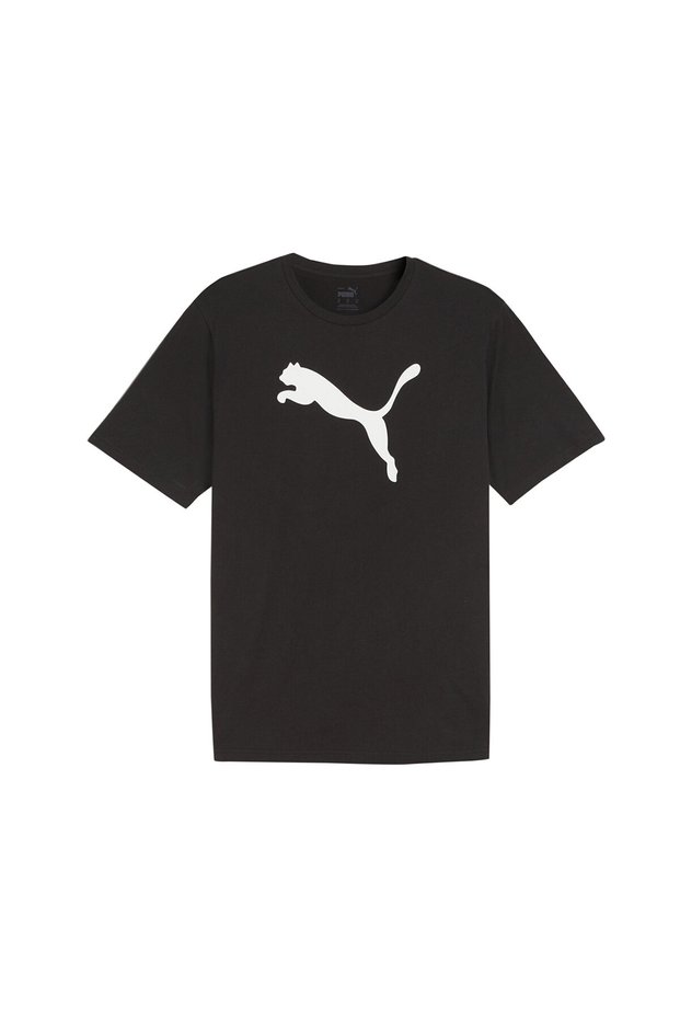 Teamrise Logo Jersey Cotton Men's Casual T-Shirt 65870503 Black