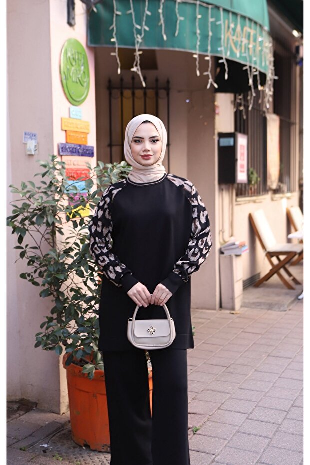 طقم ميرسيريزد بنقشة الفهد - 3