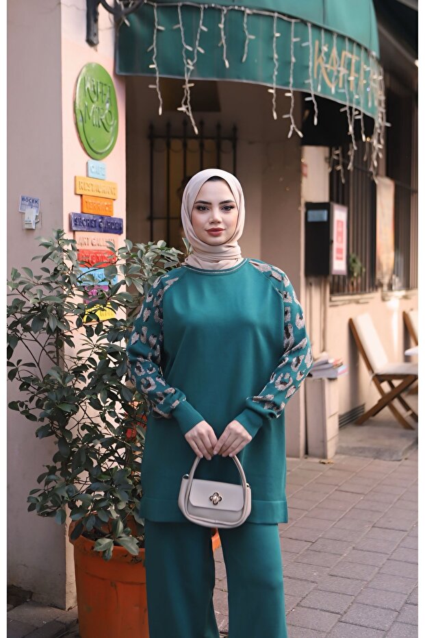 طقم ميرسيريزد بنقشة الفهد - 3