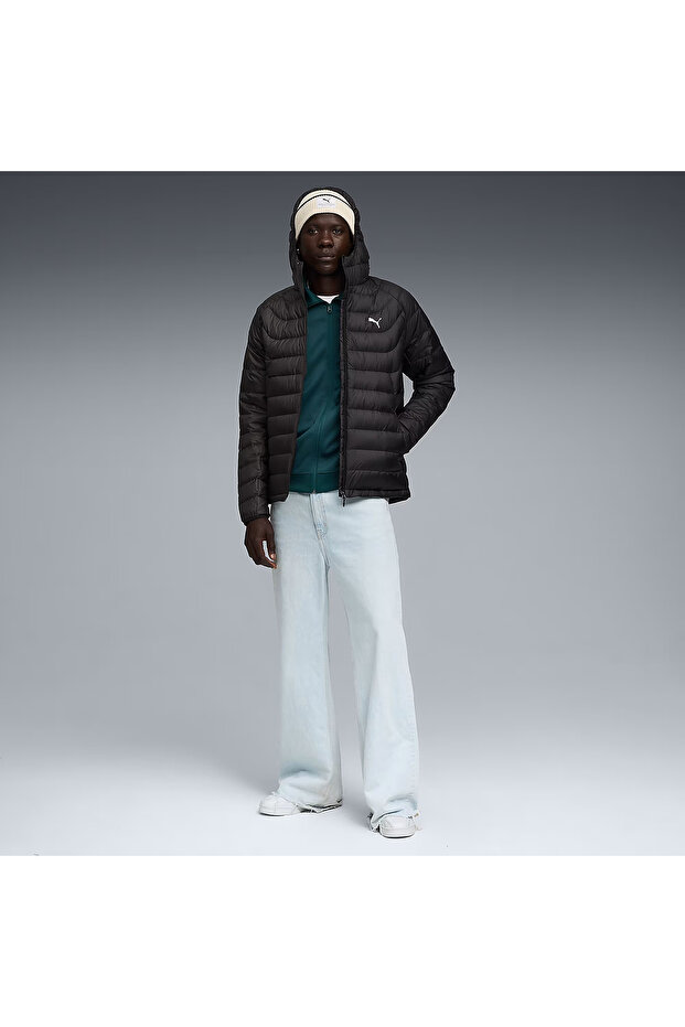 Packlite Hooded Down Erkek Siyah Günlük Stil Mont 68522101 - 3