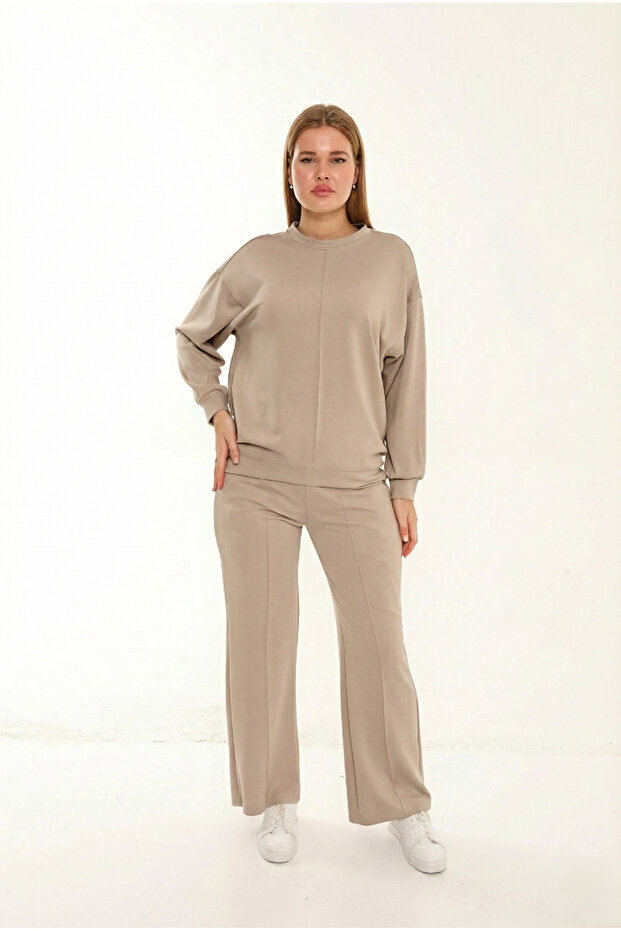 طقم خياطة القنوات العلوية والسفلى ذو الملمس الناعم - 1