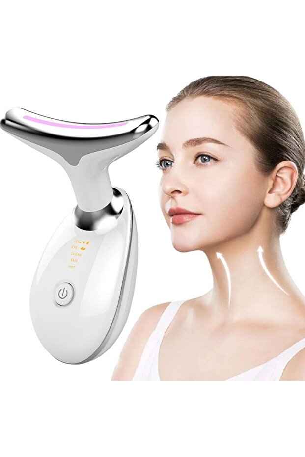 Electric Neck Beauty Device with Constant Heat Therapy & Tightening