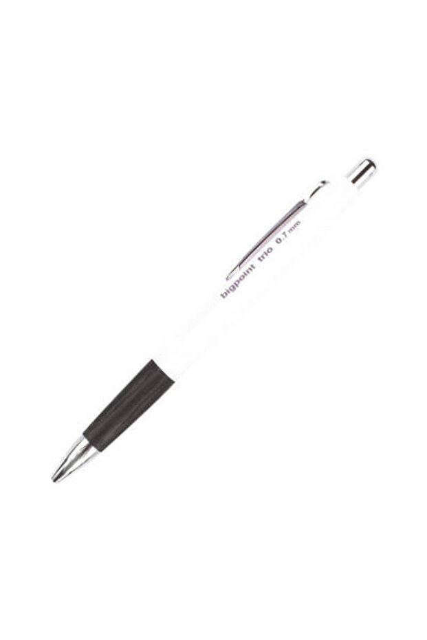 Trio Versatil Pen, 0.7 Mm, Retractable Tip, White