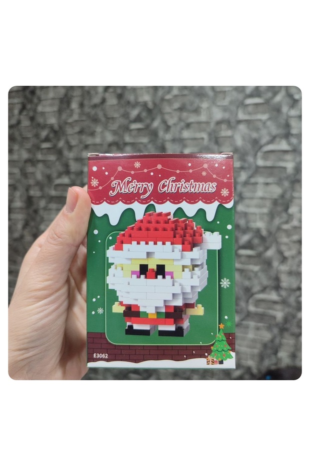 1 ADET Bricks Yılbaşı Temalı,Capybara,Pikachu,Süngerbop Yapı Oyuncak - 2