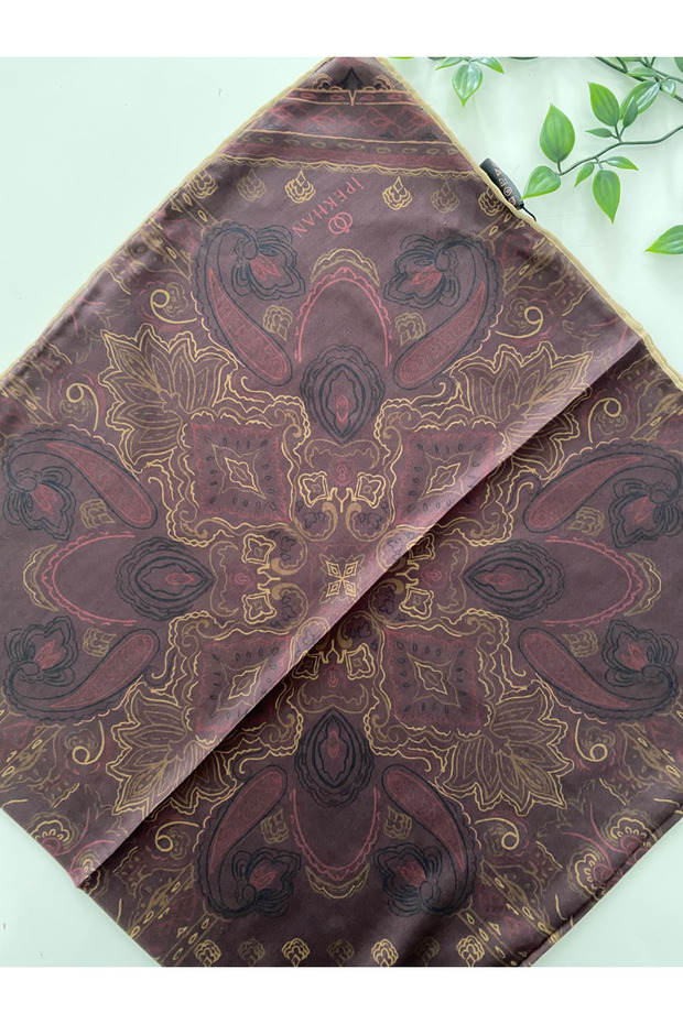 وشاح قطني رقيق بنمط زن - 1