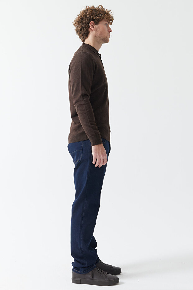 بنطلون جينز رجالي عادي - 3