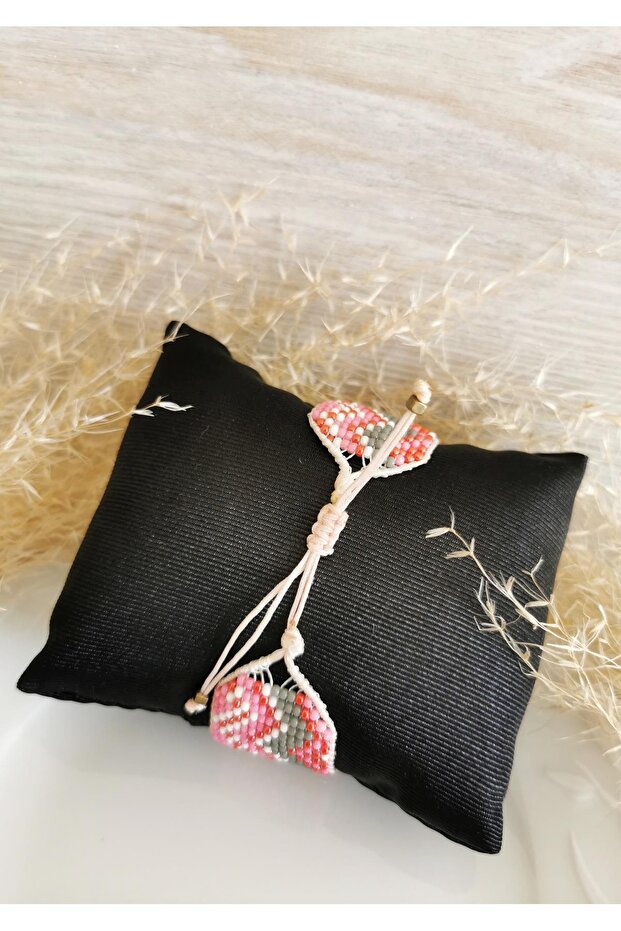 سوار ميوكي بتصميم نمط متعرج وردي - 2