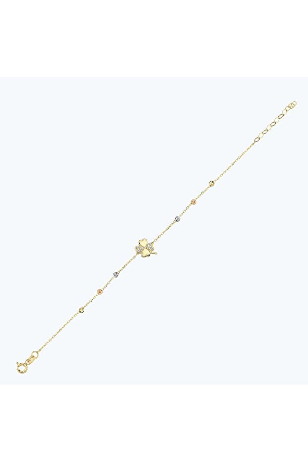 Altın Yonca Bileklik - 1