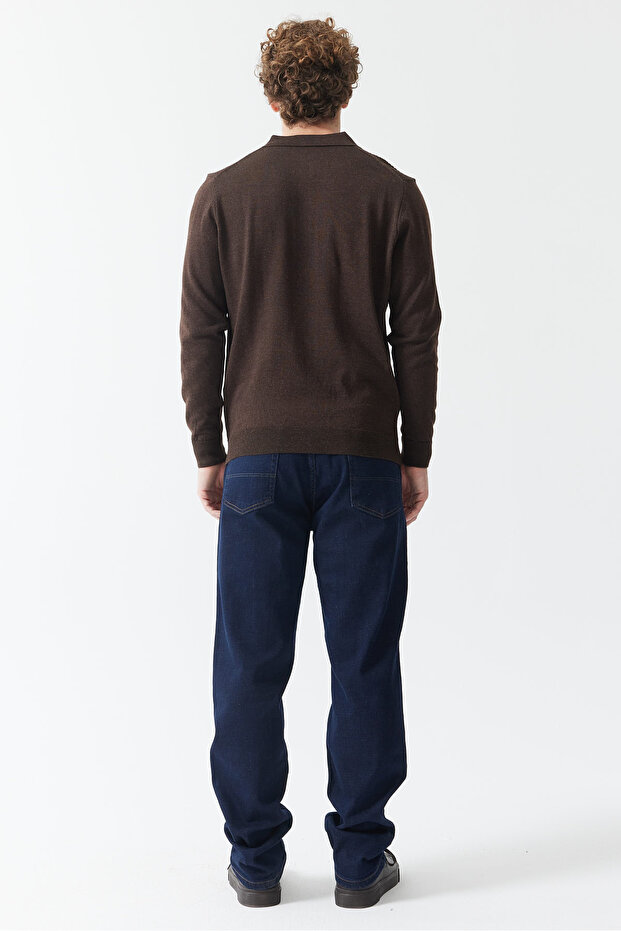 بنطلون جينز رجالي عادي - 4