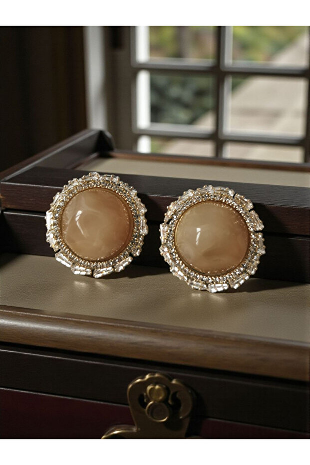 Zircon Stone Boutique Earrings