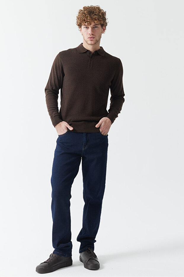 بنطلون جينز رجالي عادي - 6