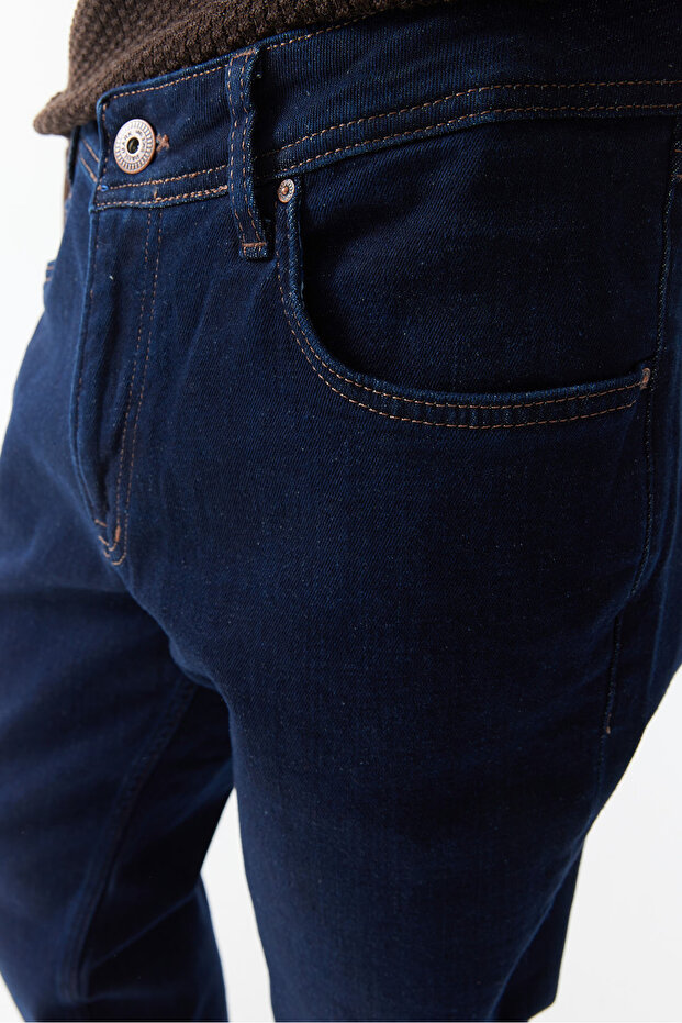 بنطلون جينز رجالي عادي - 7