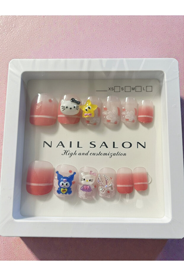 Reusable False Nail Set - 1