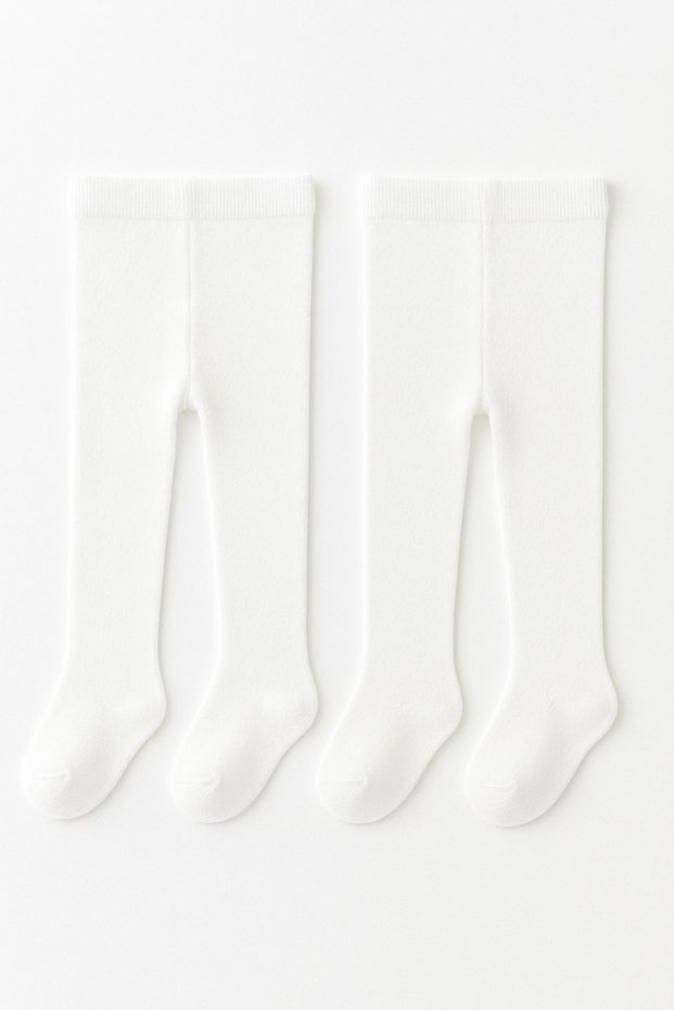 2 Pieces of Cotton Anti-Sweat Baby & Children's Pantyhose for Girls & Boys
