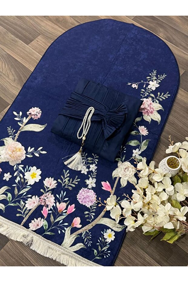 طقم سجاد صلاه مع شرشف - 1