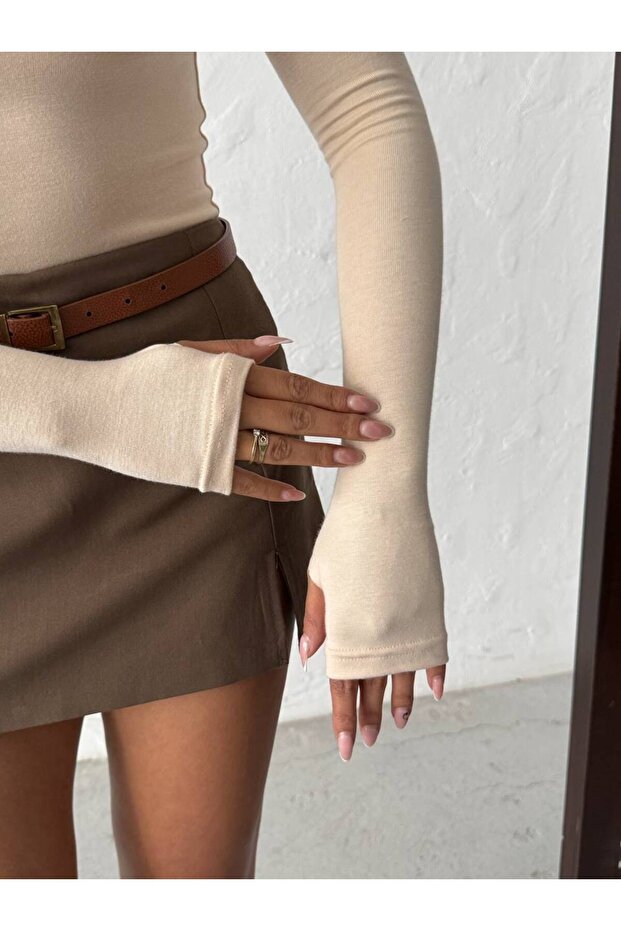 PARMAK GEÇMELİ BASİC BLUZ - 3