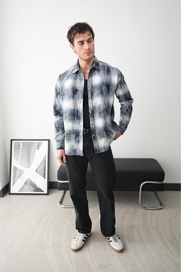 Nunu by Urban Men's Lumberjack Shirt