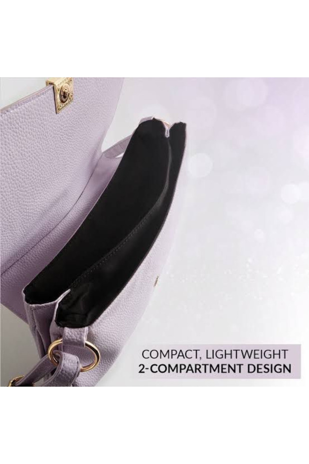Shoulder bag- lilac - 3