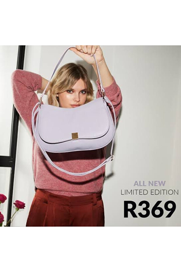 Shoulder bag- lilac - 2