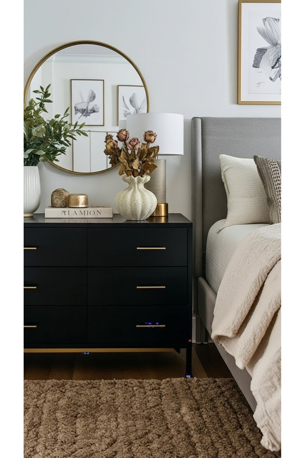 مزهرية فازة ديكور 21 سم - 3