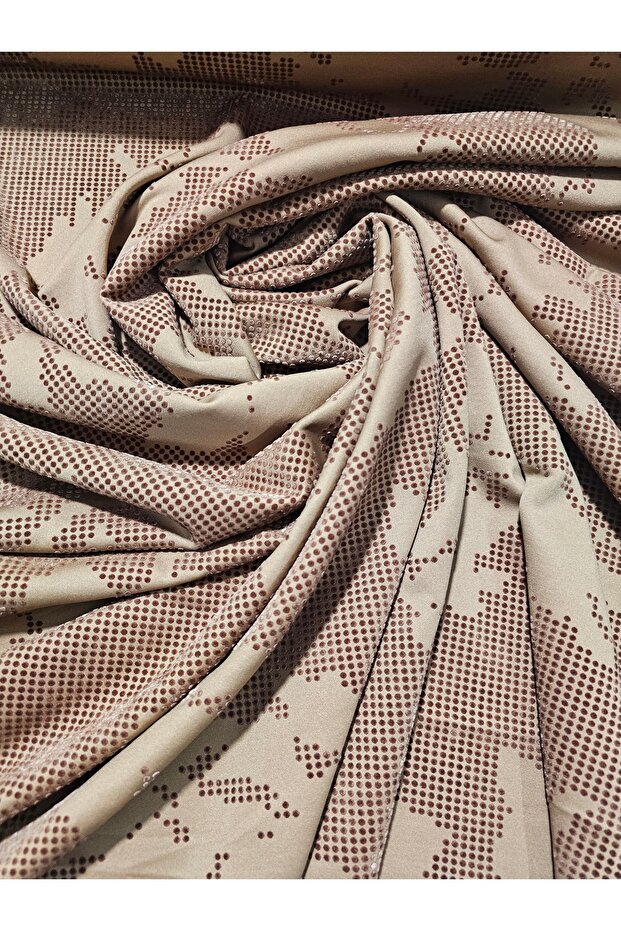 Floklu Dalgıç Kumaş - 1