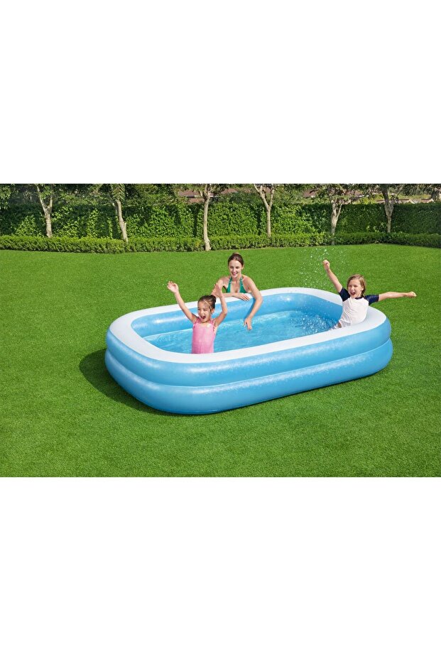 Inflatable swimming pool, rectangular, 269x175x51 cm, Family - 5