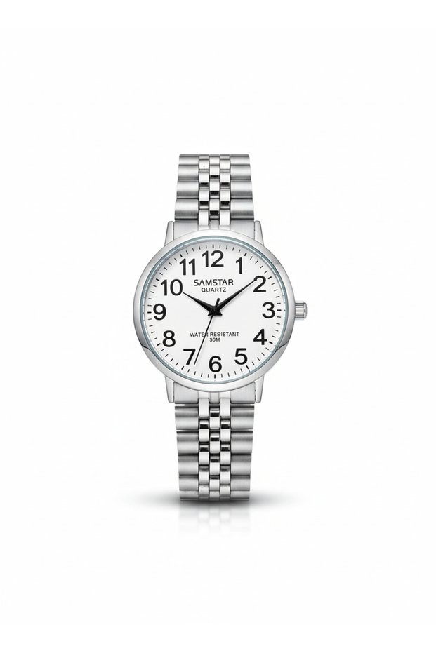 Steel Cord Japanese Machine Numeral Wrist Watch