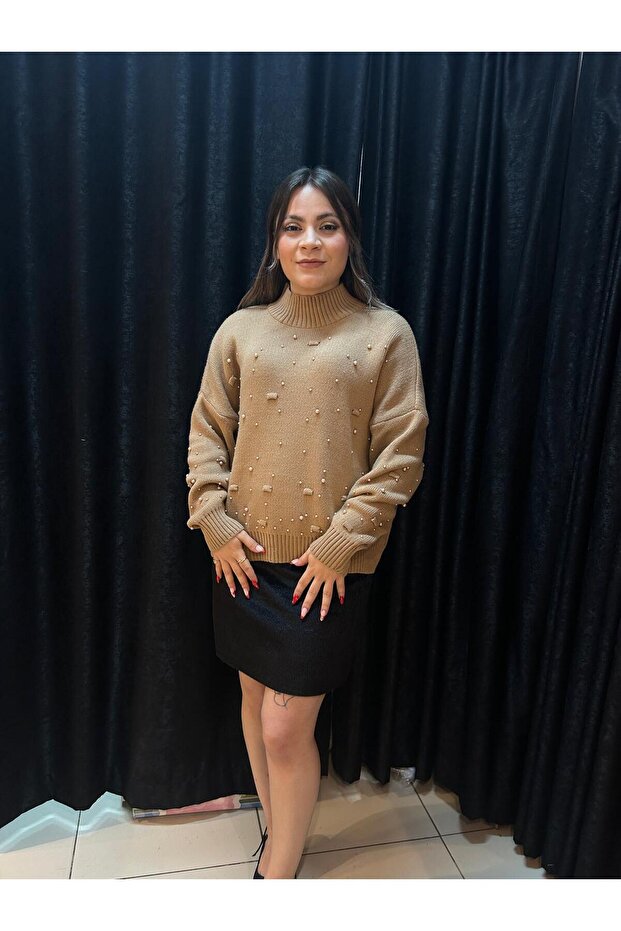 inci işlemeli kazak - 2