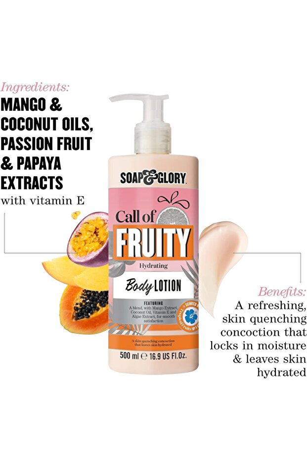 Call Of Fruity Hydrating Body Lotion 500Ml