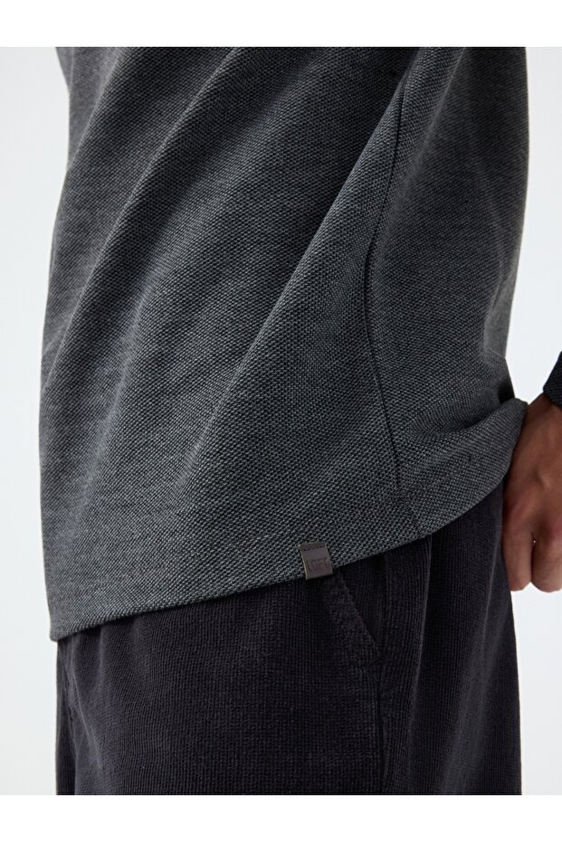 Regular Fit Erkek Tshirt U.kol - 5