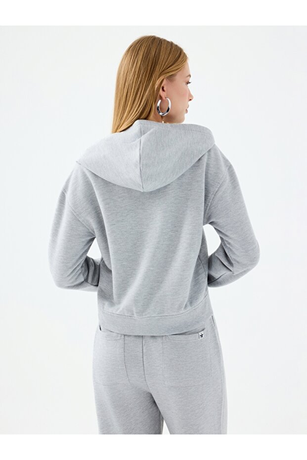 Oversize Kadın Sweatshirt - 3
