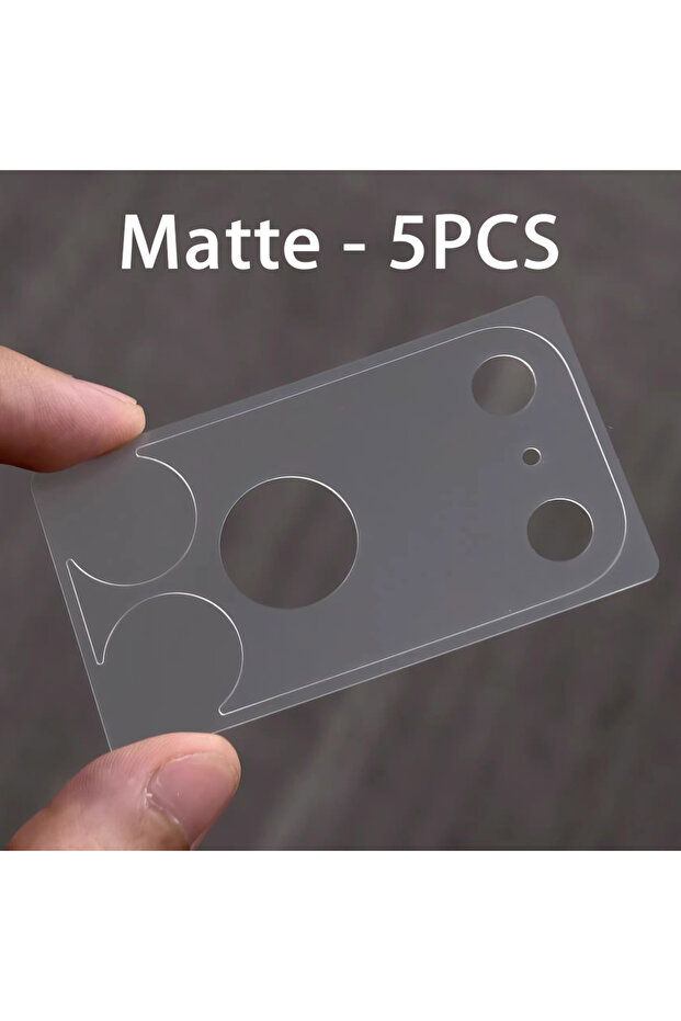 For iPhone 17 Pro Matte 5Pcs 3 - 5 Pcs HD / Matte Lens Fibre Base Protective Film For iPhone 17 Pro