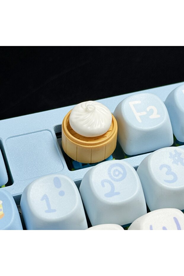 baozi Delicious Stuffed Bun Dumpling Keycap Game Mechanical Keyboard Personality Artisan Keyboards K