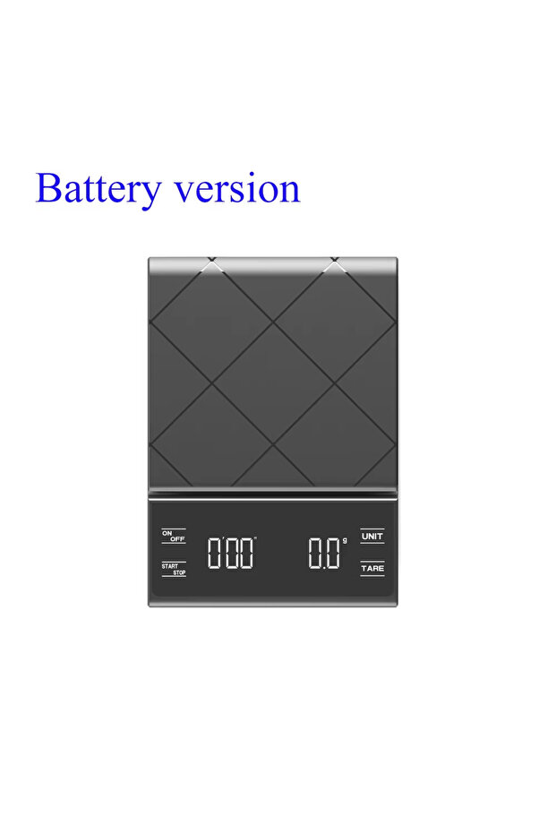 3Kg 0.1g black 3kg/0.1g Digital Kitchen Weight Grams Electronic Balance High Precision Coffee Scale