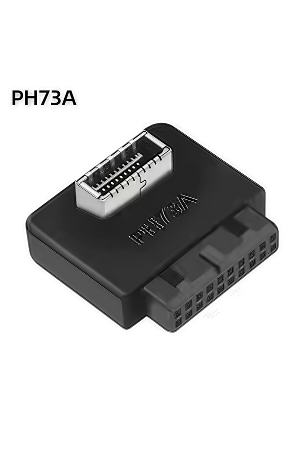 PH73A محول USB 3.0 إلى Type C للوحة الأمامية - محول موصل اللوحة الأم 20/19 سنًا إلى USB-C Type E