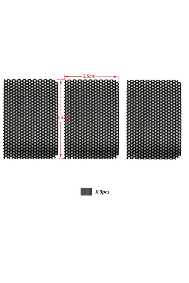5.3x3.5cm 3 pcs Fish Tank Accessories Thickened Fish Tank Bottom Filter Plate Baffle Plate Separatio