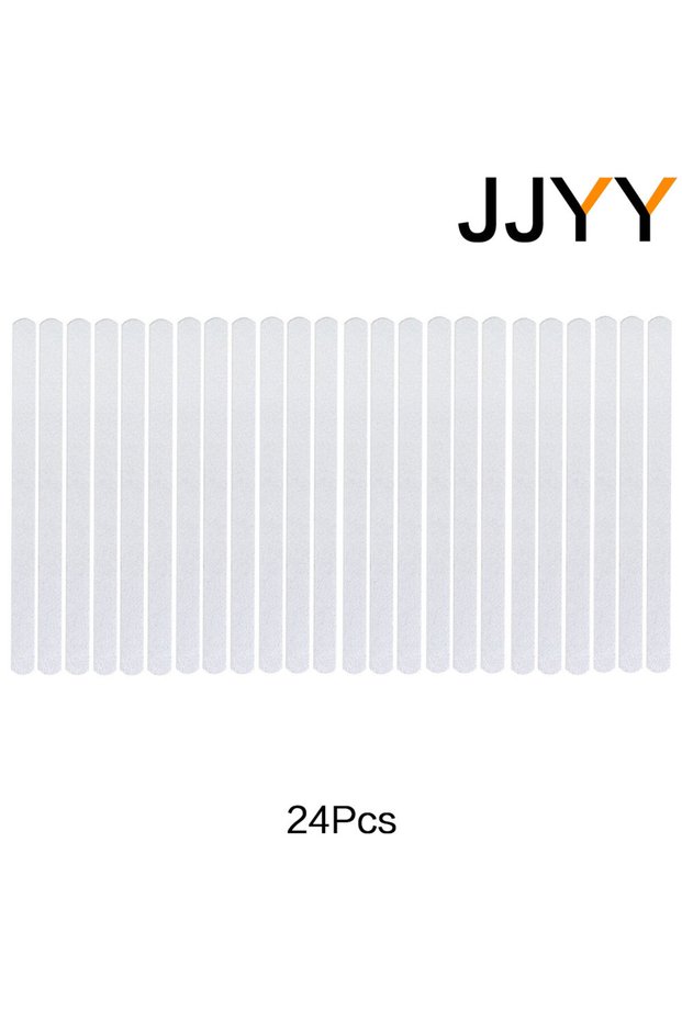 24PCS JJYY 6/12/24 Pcs Anti Slip Strips Shower Stickers Colored Non Slip Bath Safety Strips for Bath