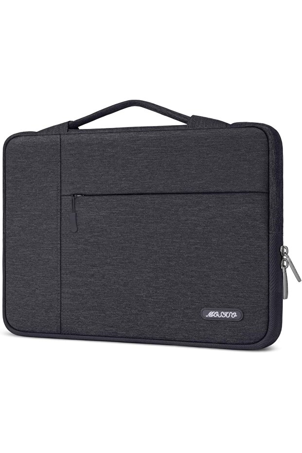 Polyester Multifunctional 13-inch Laptop Sleeve Briefcase - Space Gray