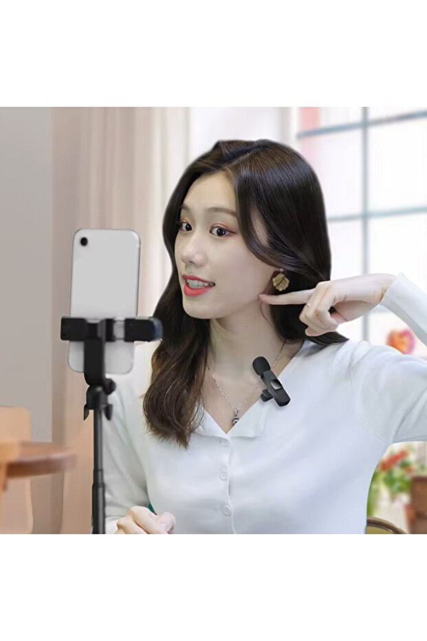 Mini Yaka Mikrofonu Type-C Uyumlu - 4