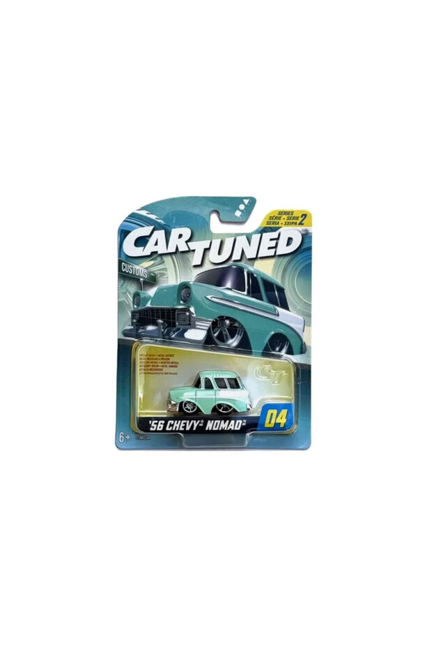 S2 1956 Chevy Nomad Blue Custom Car 530091