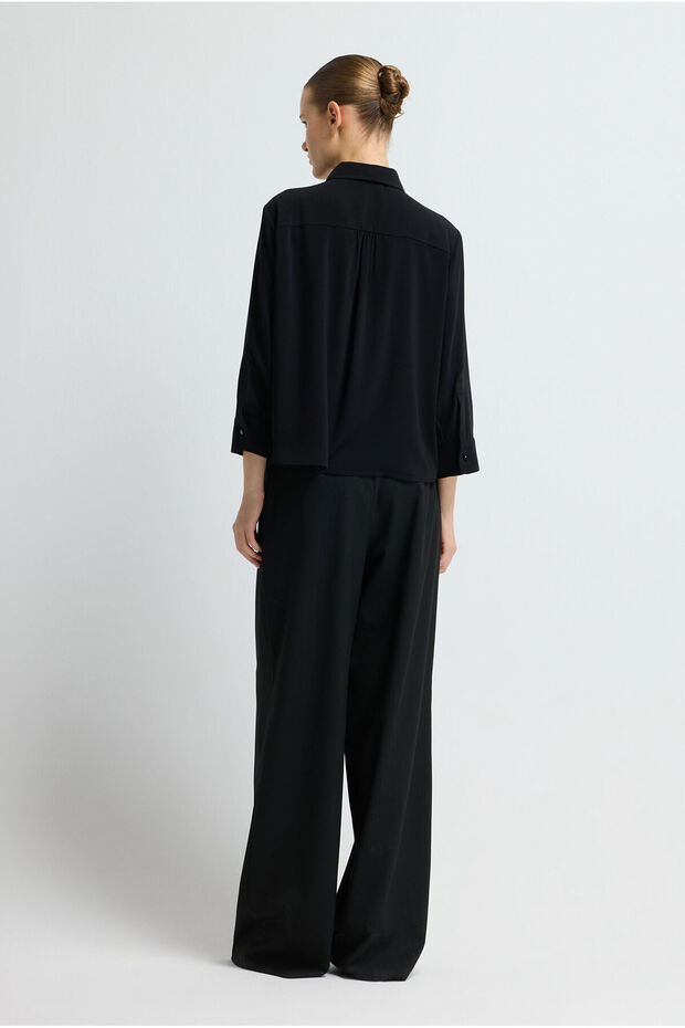 Cep Detaylı Gömlek - 6