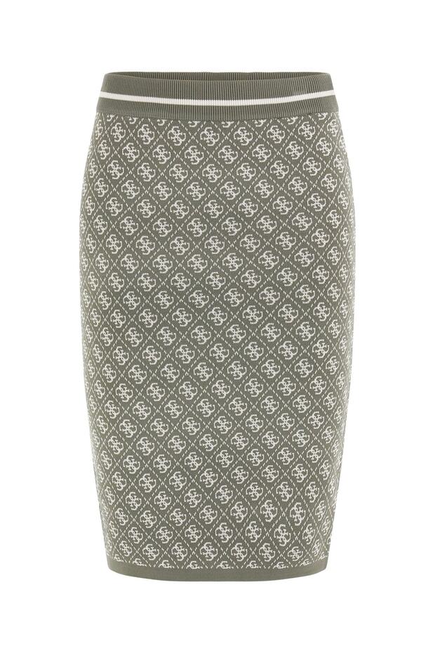 Lise Kadın Triko Etek - 2