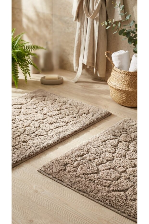 Tufting Stone 2'li Banyo Paspas Takımı - 2